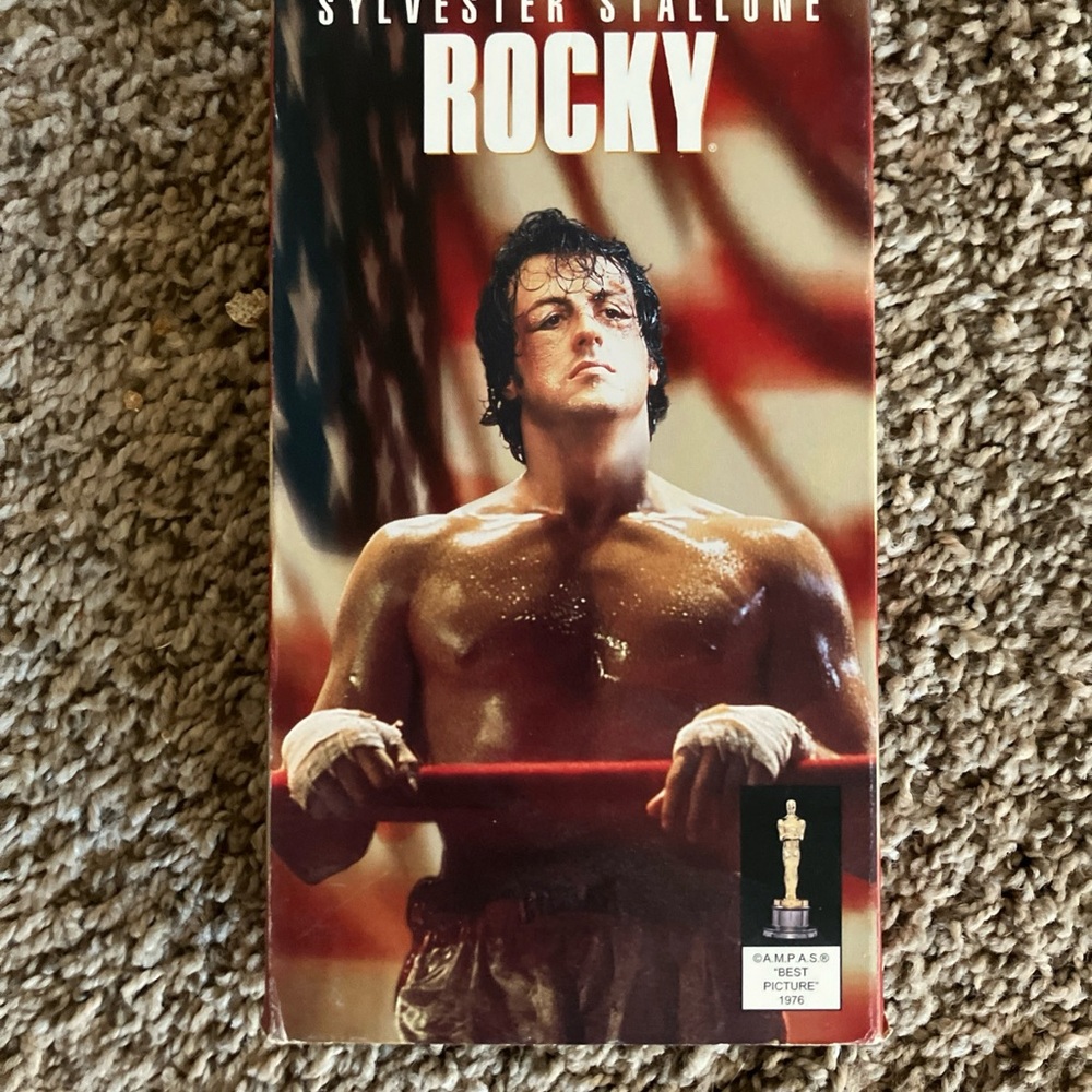 Rocky VHS Tape